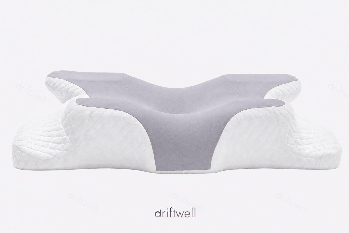 The same pillow rotated end to end, its lower edge presented